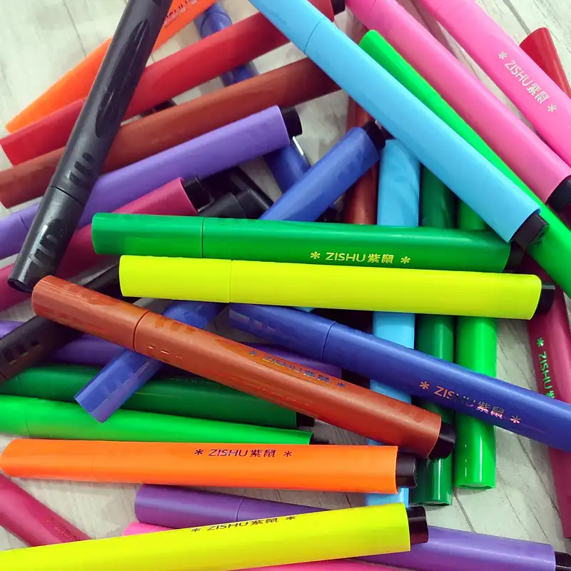 ماژیک رنگ آمیزی مدل مثلث بسته 12 عددی