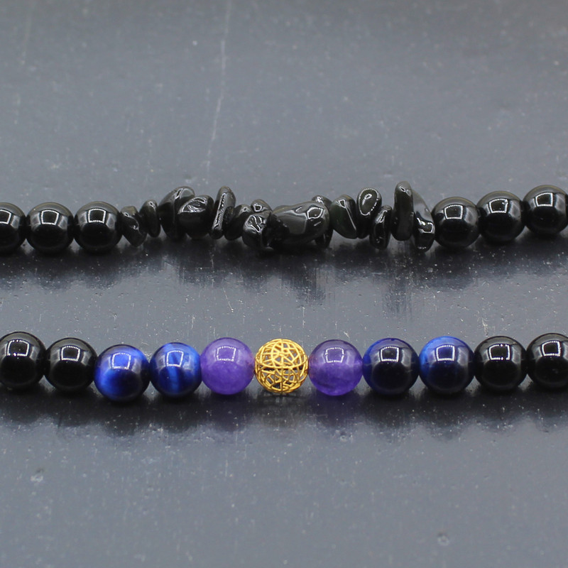 گردنبند طلا 18 عیار مردانه رزالیا مدل King Metal کد RGMND-2