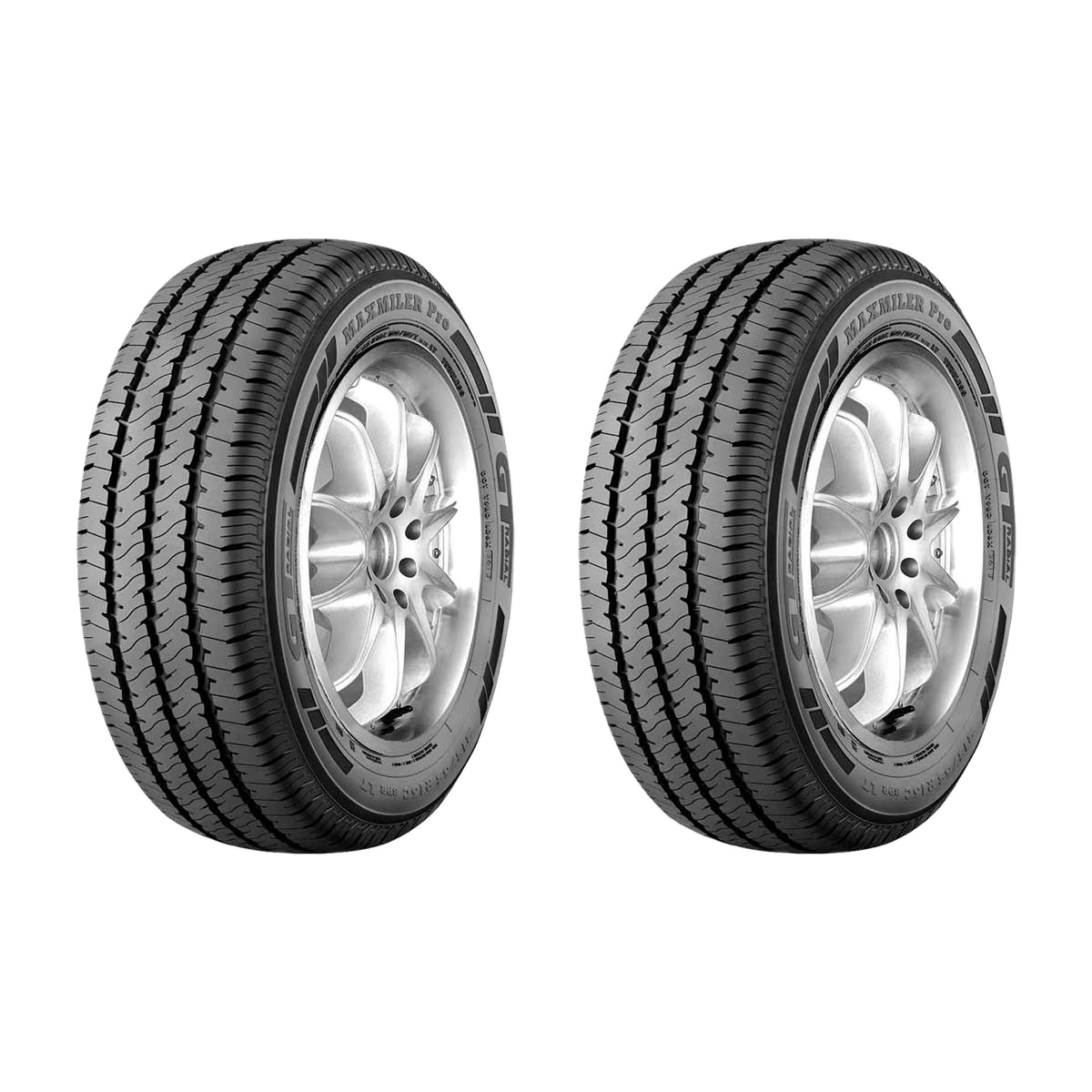 لاستیک خودرو جی تی رادیال مدل MAXMILER PRO سایز 165/80R13 - دو حلقه