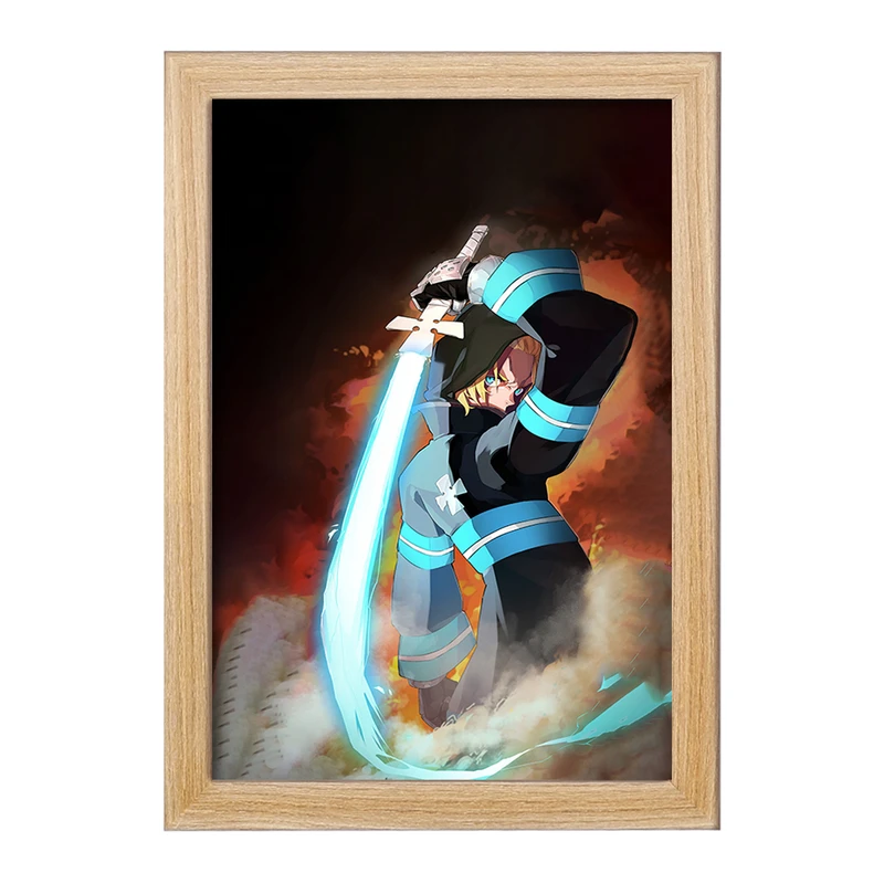 تابلو خندالو مدل آرتور انیمه نیروی آتش کد 32248