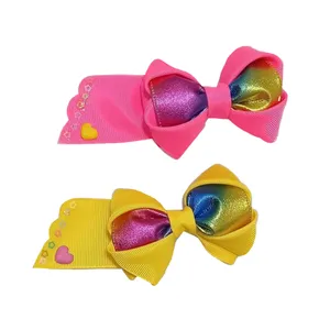 گیره مو دخترانه مدل روبان بسته 2 عددی