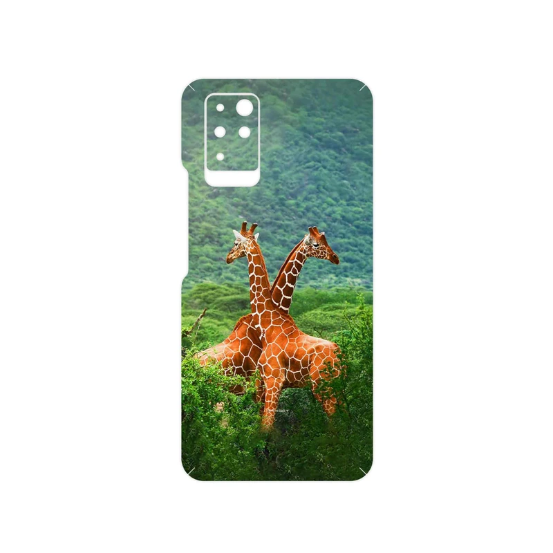 برچسب پوششی ماهوت مدل Giraffe مناسب برای گوشی موبایل اینفینیکس Note 10