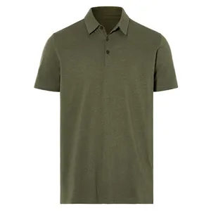 پولوشرت آستین کوتاه مردانه مدل لینن کد 20124497