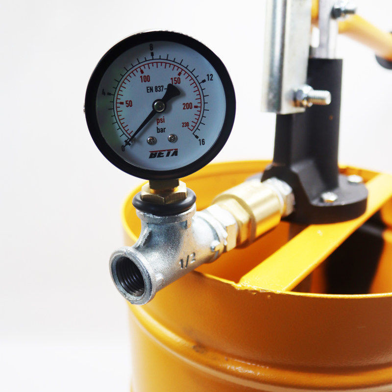 دستگاه تست لوله آب اسپاهان تکنیک مدل 16bar