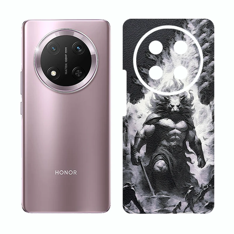 برچسب پوششی ریمکس مدل Cover طرح شیر مناسب برای گوشی موبایل آنر X9c