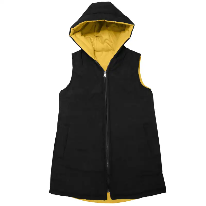 پافر زنانه مدل دورو کد 1051 رنگ زرد