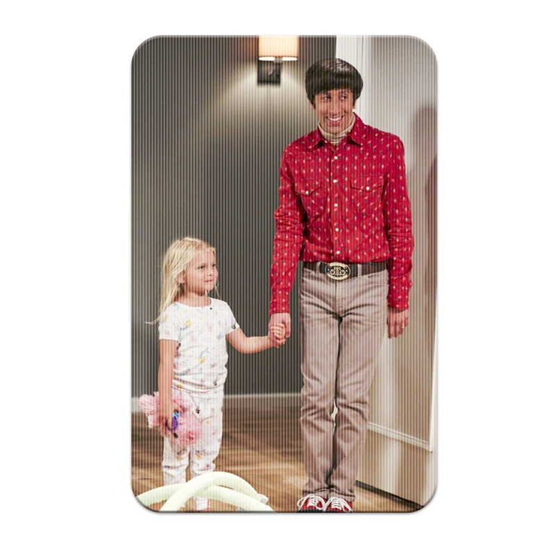 استیکر کارت پرمانه طرح big bang theory کد pm3d.586