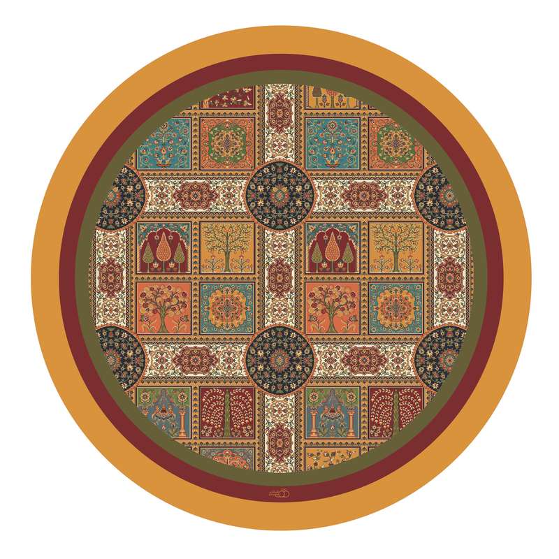 رومیزی طرح چهارفصل