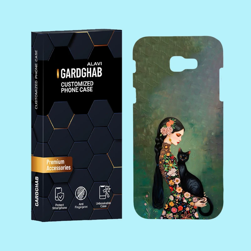 کاور گارد قاب علوی مدل دخترانه مناسب برای گوشی موبایل سامسونگ Galaxy A720 / A7 2017