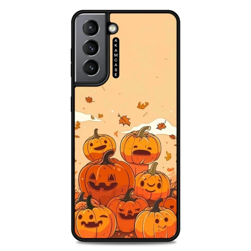 کاور آکام مدل AMC-WSGS21-PUMPKIN-4 مناسب برای گوشی موبایل سامسونگ Galaxy S21