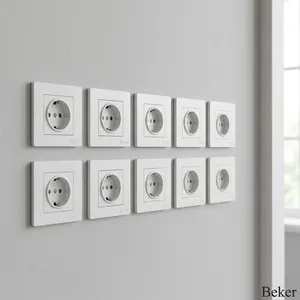 پریز برق ارت دار بکر مدل آسان مجموعه 10 عددی
