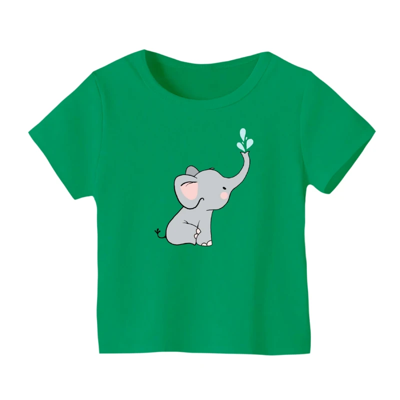 تی شرت آستین کوتاه بچگانه مدل فیل کد ۲۰