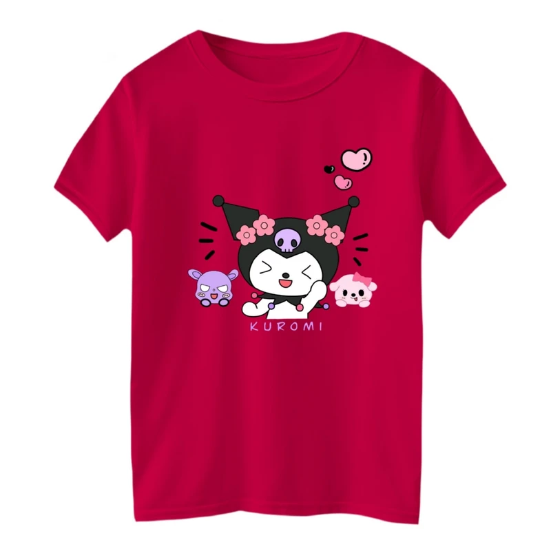 تی شرت آستین کوتاه بچگانه مدل کرومی کد 006