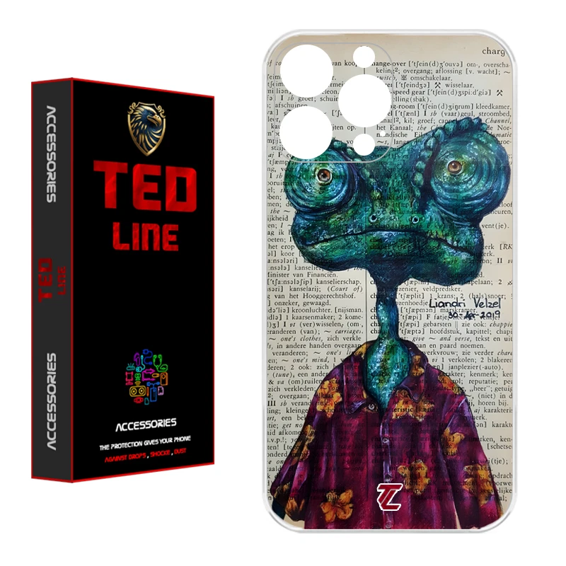 کاور تد لاین طرح رنگو کد 1130 مناسب برای گوشی موبایل اپل Iphone 13 Pro 