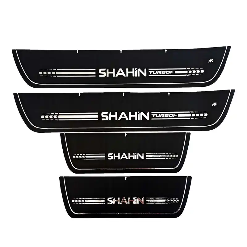 برچسب پارکابی خودرو مدل توربو مناسب برای شاهین بسته 4 عددی