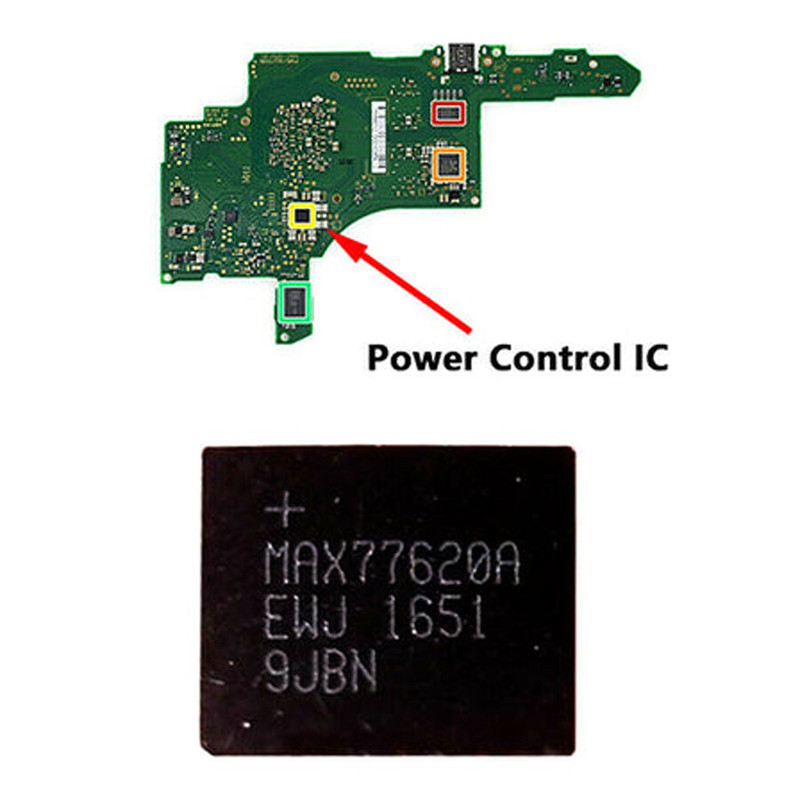 آی سی شارژر دستگاه نینتندو سوئیچ مدل MAX77620A 3