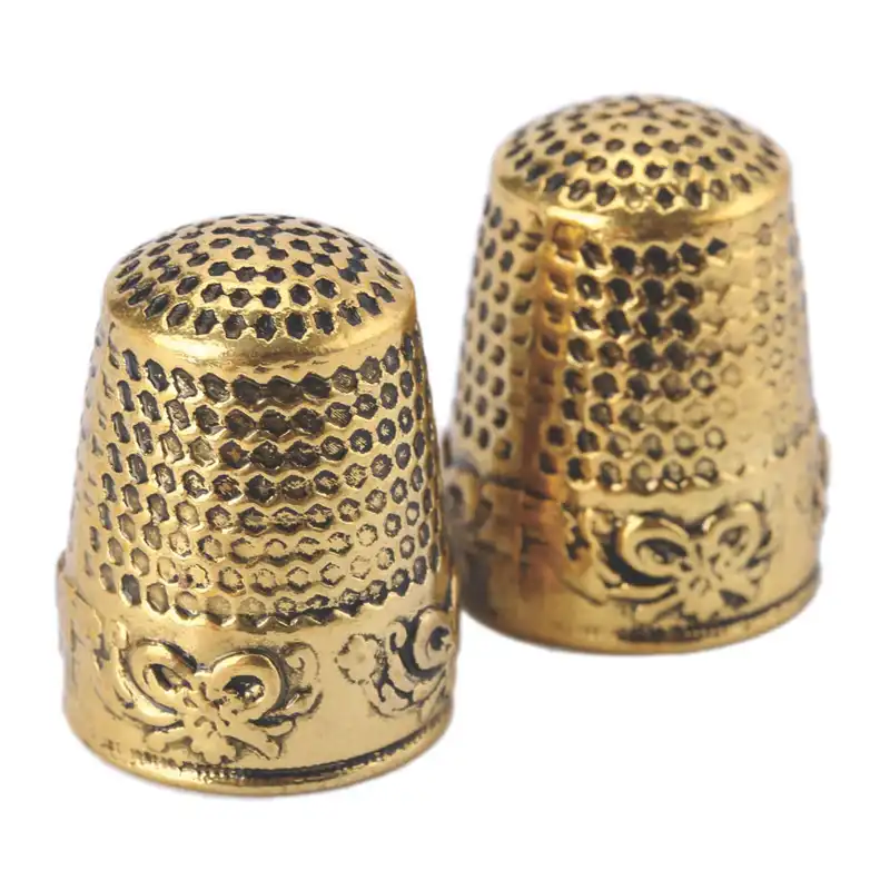 انگشتانه طرح گلدار  ضخیم کد BREGOL مجموعه 2 عددی