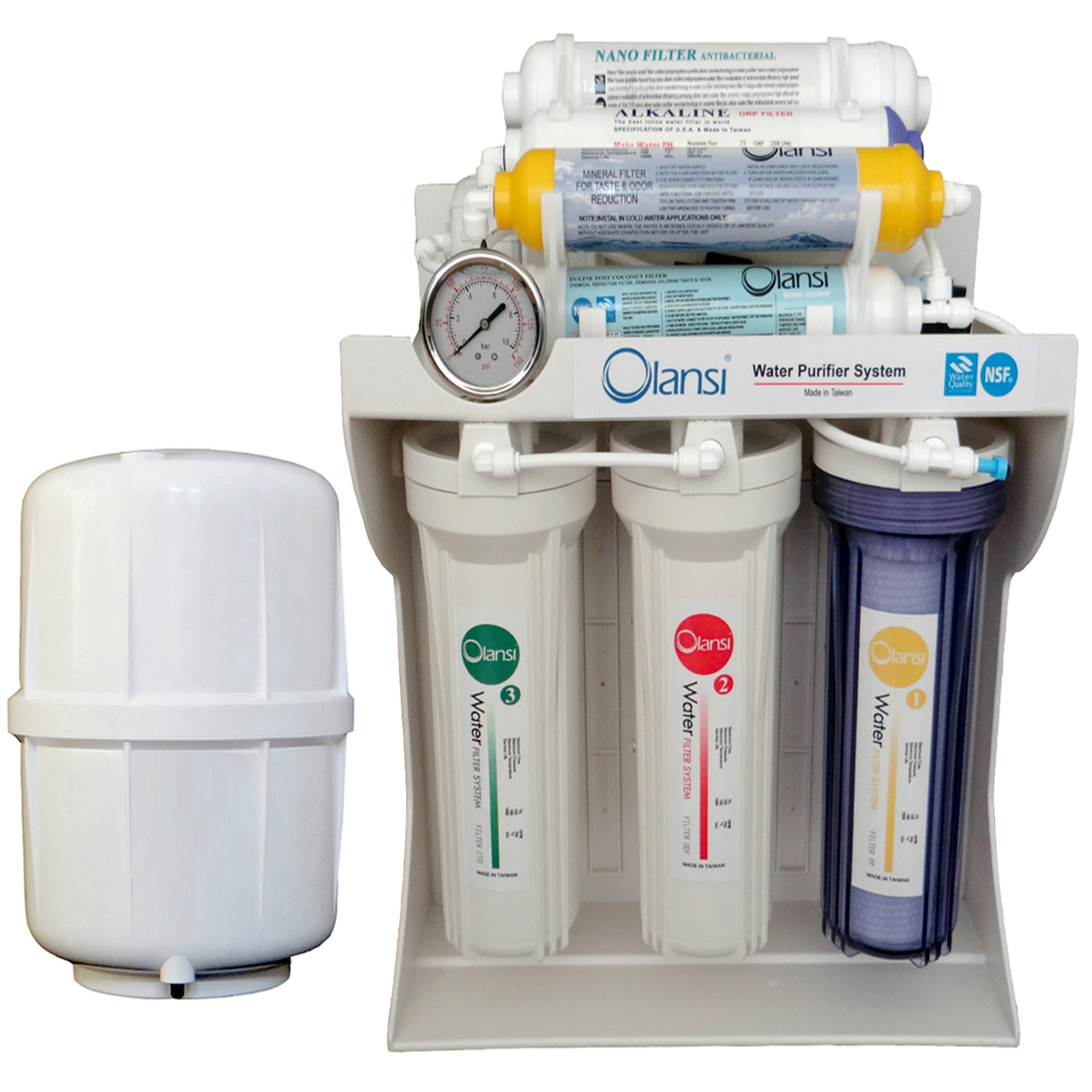 دستگاه تصفیه کننده آب اولانسی مدل RO-A930 به همراه فیلتر مجموعه 3 عددی
