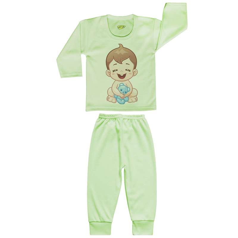 ست تی شرت و شلوار نوزادی کارانس مدل SBSG-3017