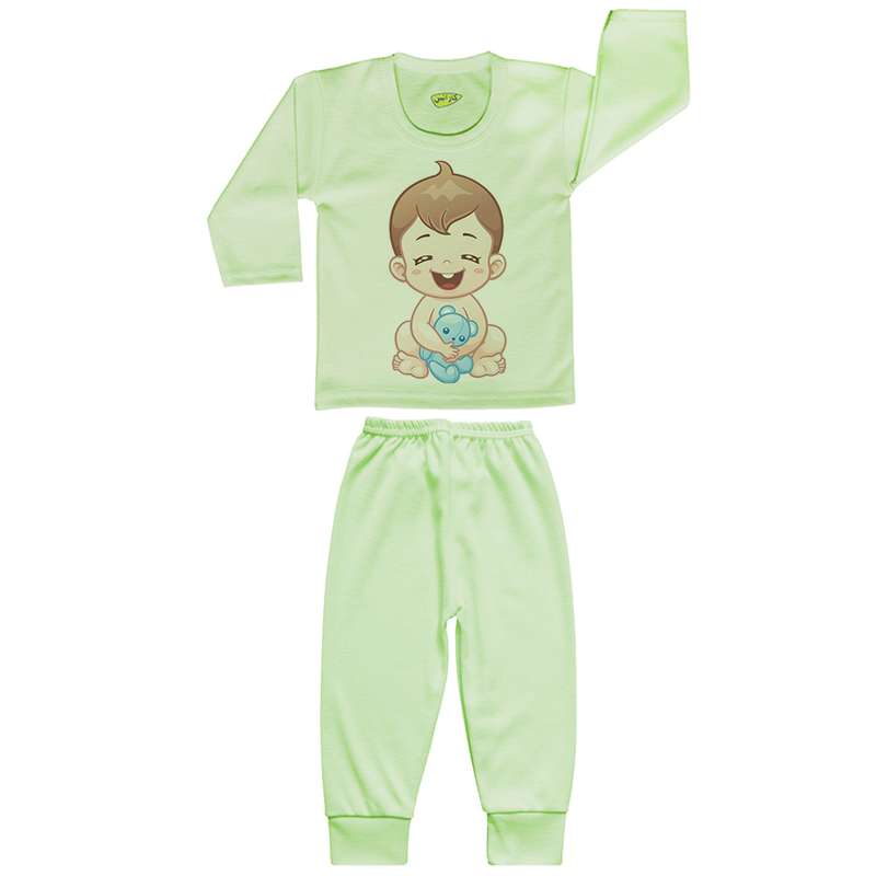 ست تی شرت و شلوار نوزادی کارانس مدل SBSG-3017