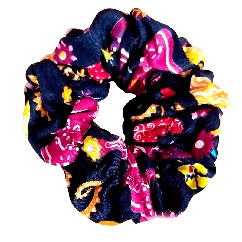 کش مو زنانه مدل گلدار کد K-018