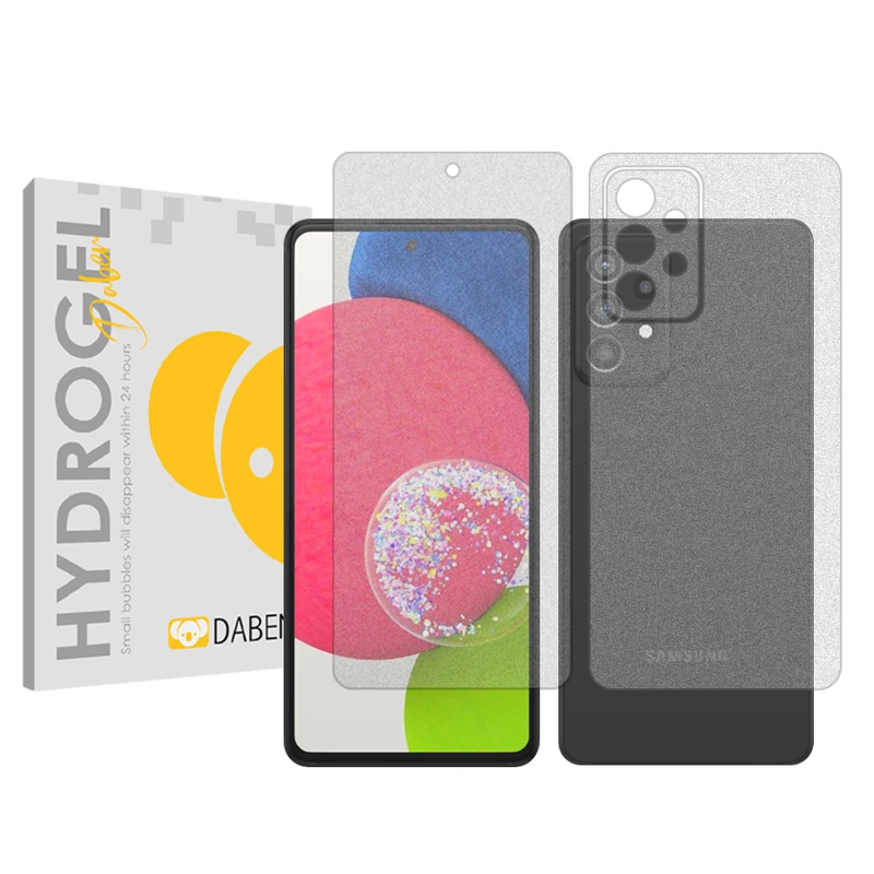 محافظ صفحه نمایش مات دبن مدل Tough مناسب برای گوشی موبایل سامسونگ Galaxy A52s 5G به همراه محافظ پشت گوشی