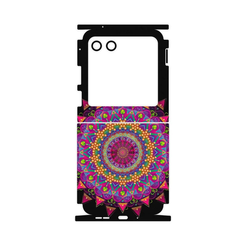 برچسب پوششی ماهوت مدل Mandala Design 5-FullSkin مناسب برای گوشی موبایل موتورولا Razr 40 Ultra