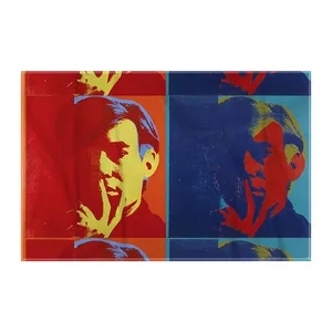 کاغذ کادو ترمه طراحان ایده مدل خودنگار از وارهول کد art0875 سایز 57x37 سانتی متر