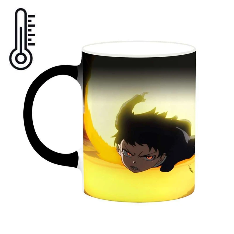 ماگ حرارتی کاکتی مدل انیمه کد mgh21856