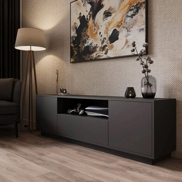 میز تلویزیون مدل 3525 مناسب برای تلویزیون تا 75 اینچ