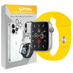 Sprig Silicone strap suitable for Apple Watch SE 2022 44mm
