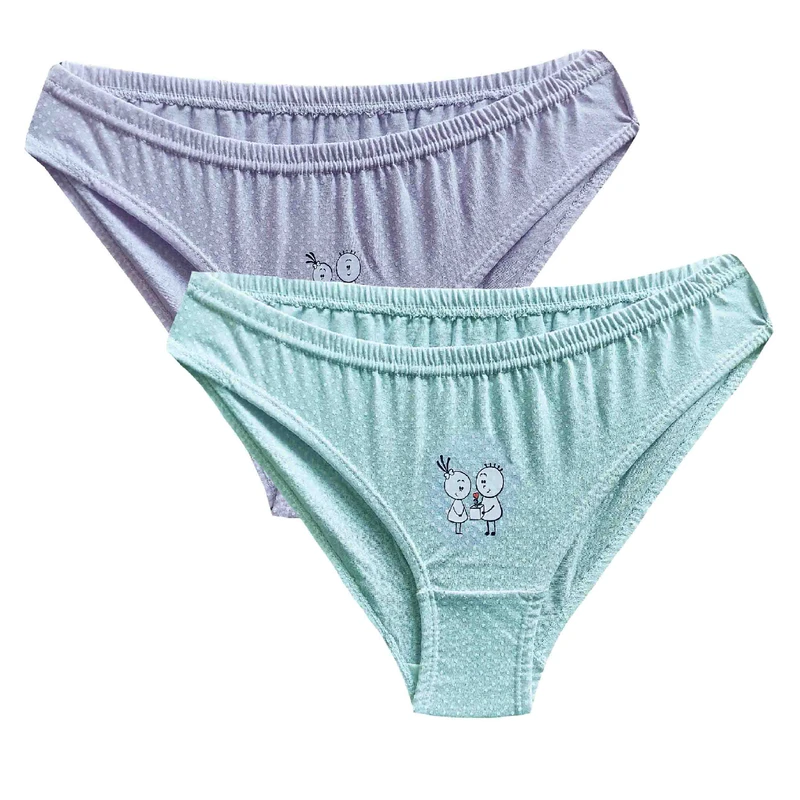 شورت اسلیپ دخترانه مدل مینا مجموعه 2 عددی