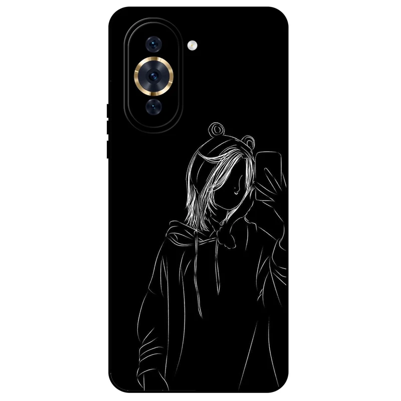 کاور مگافون طرح دخترانه مدل 1841 مناسب برای گوشی موبایل هوآوی Nova 10 Pro