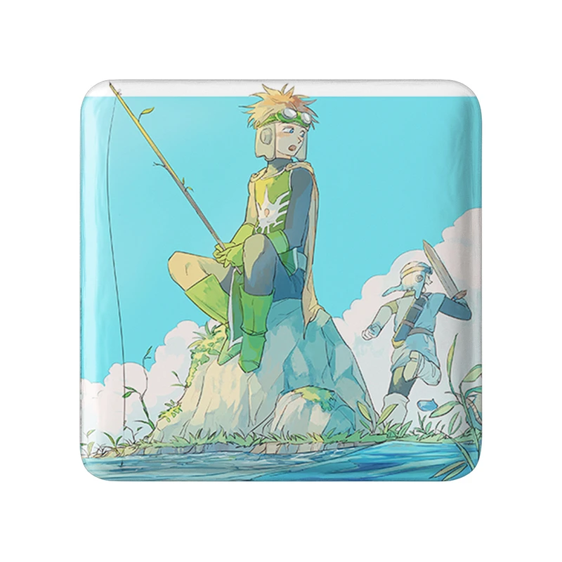 پیکسل خندالو طرح بازی دراگون کوئست (Dragon Quest) مدل مربعی کد 35258