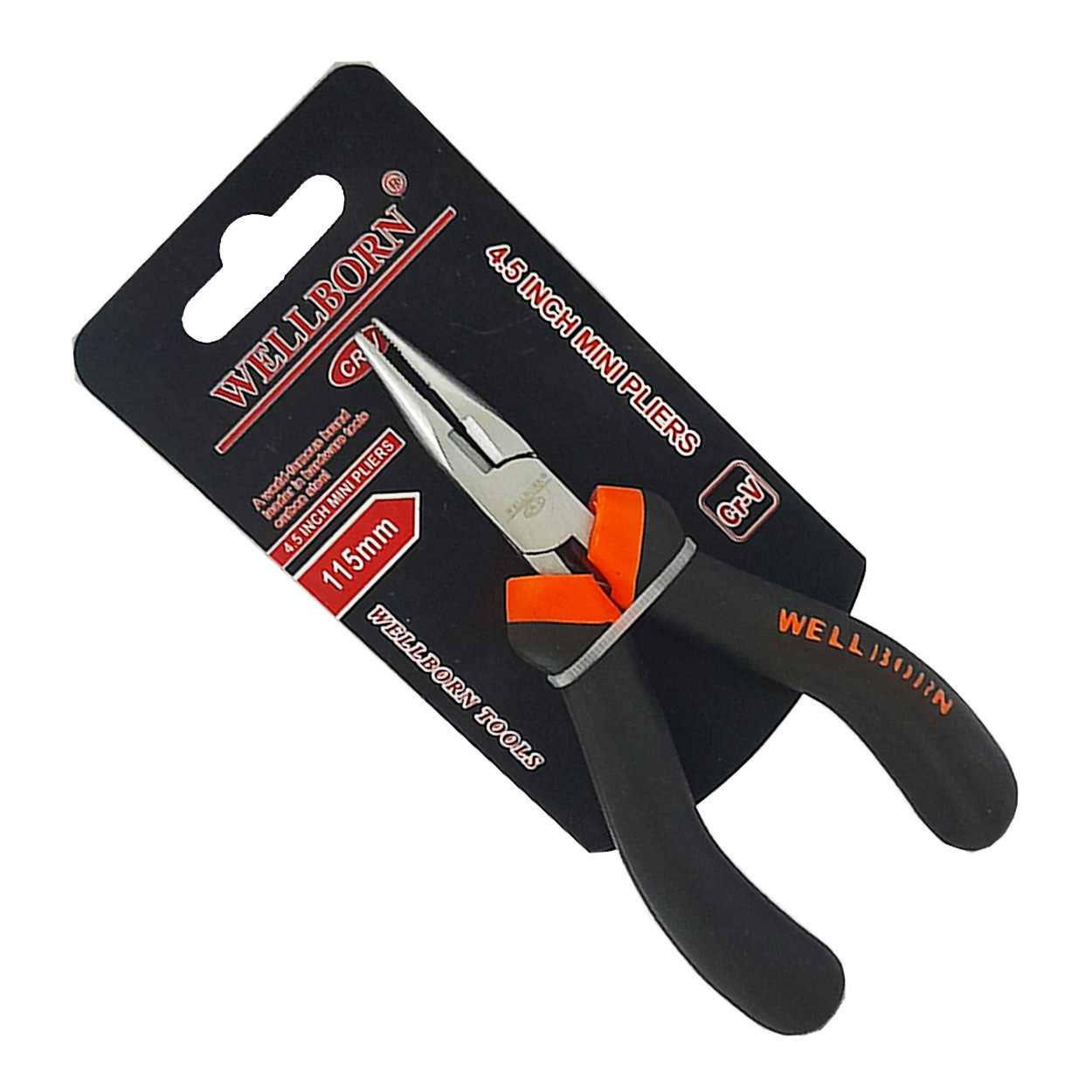 انبر دم باریک ولبرن مدل AT - 15 سایز115 میلی متر