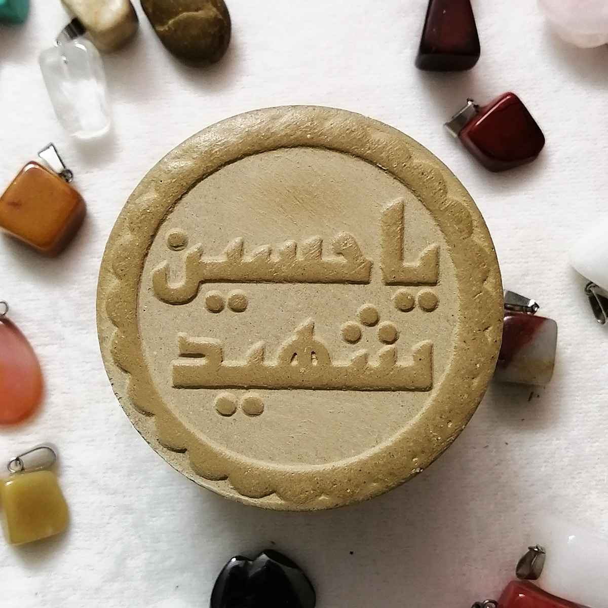 مهر نماز سلین کالا طرح یا حسین شهید مدل مشهد ce-mashhad