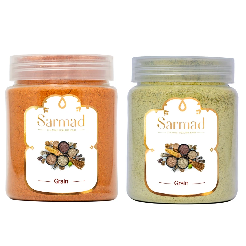 پودر پیاز جعفری و کچاپ ممتاز سرمد - 640 گرم بسته 2 عددی