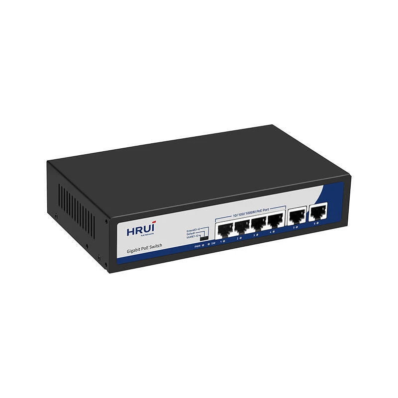 سوئیچ شبکه 4 پورت اچ اریوای مدل HR900-AFG-42NS-120