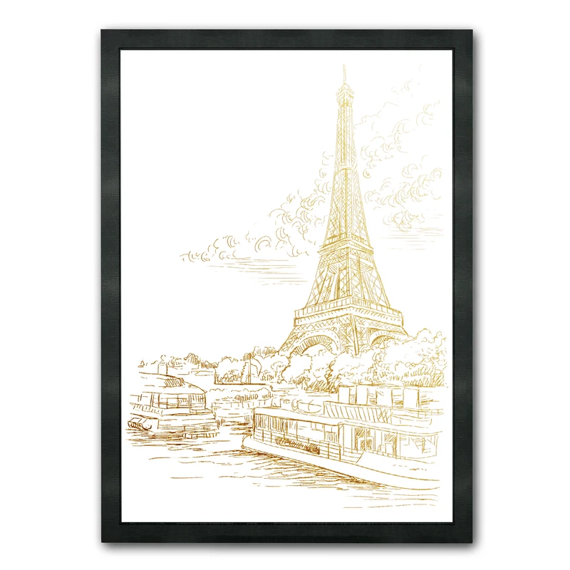 تابلو طرح برج ایفل