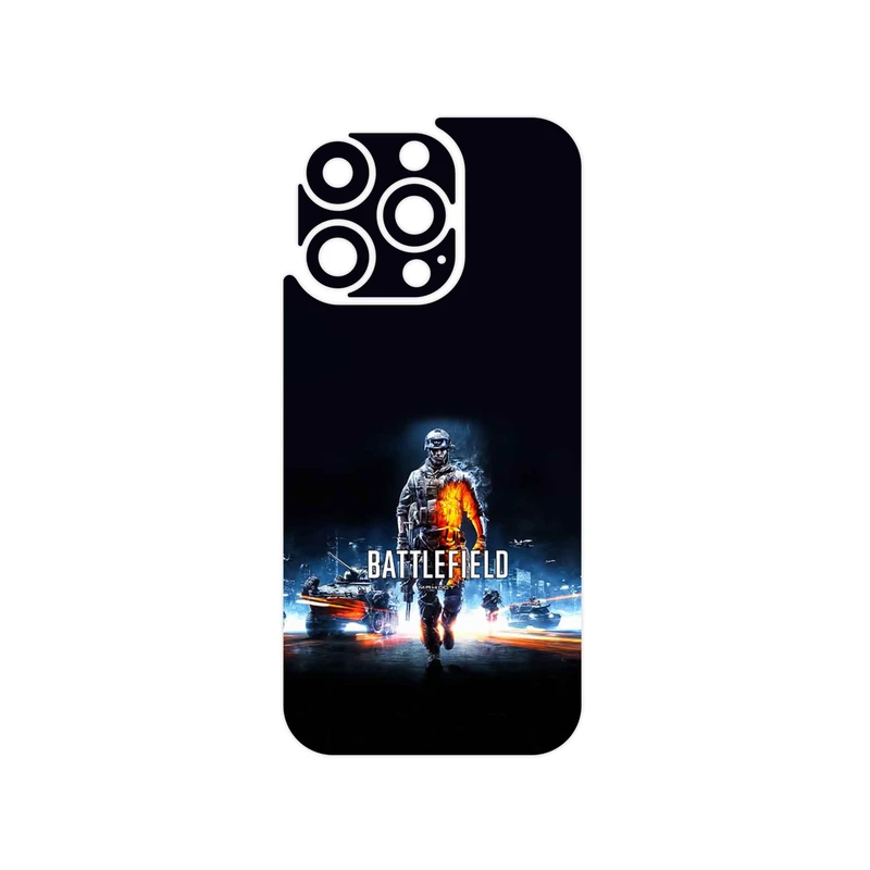 برچسب پوششی ماهوت مدل Battlefield Game Series مناسب برای گوشی موبایل اپل iPhone 16 Pro