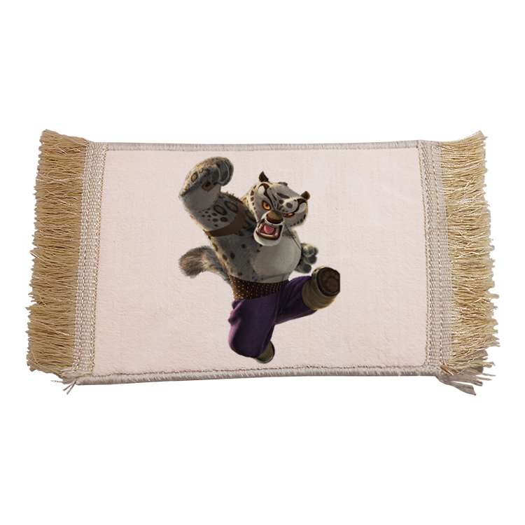 فرش ماشینی دیوارکوب مدل پاندا کونگ فو کار کد 65