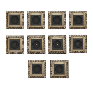 پریز پارت الکتریک مدل کلاسیک کد 3896B4021 بسته 10 عددی