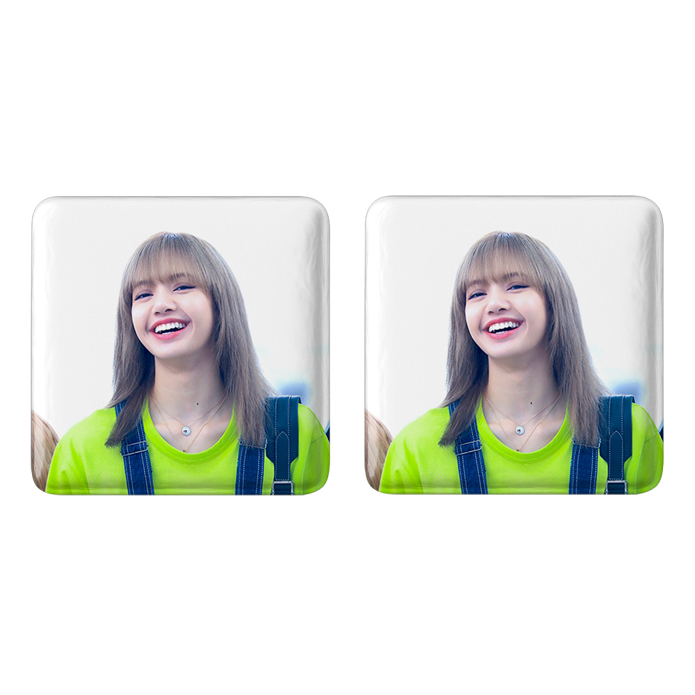 پیکسل خندالو مدل لیسا بلک پینک کد 14255 به همراه مگنت