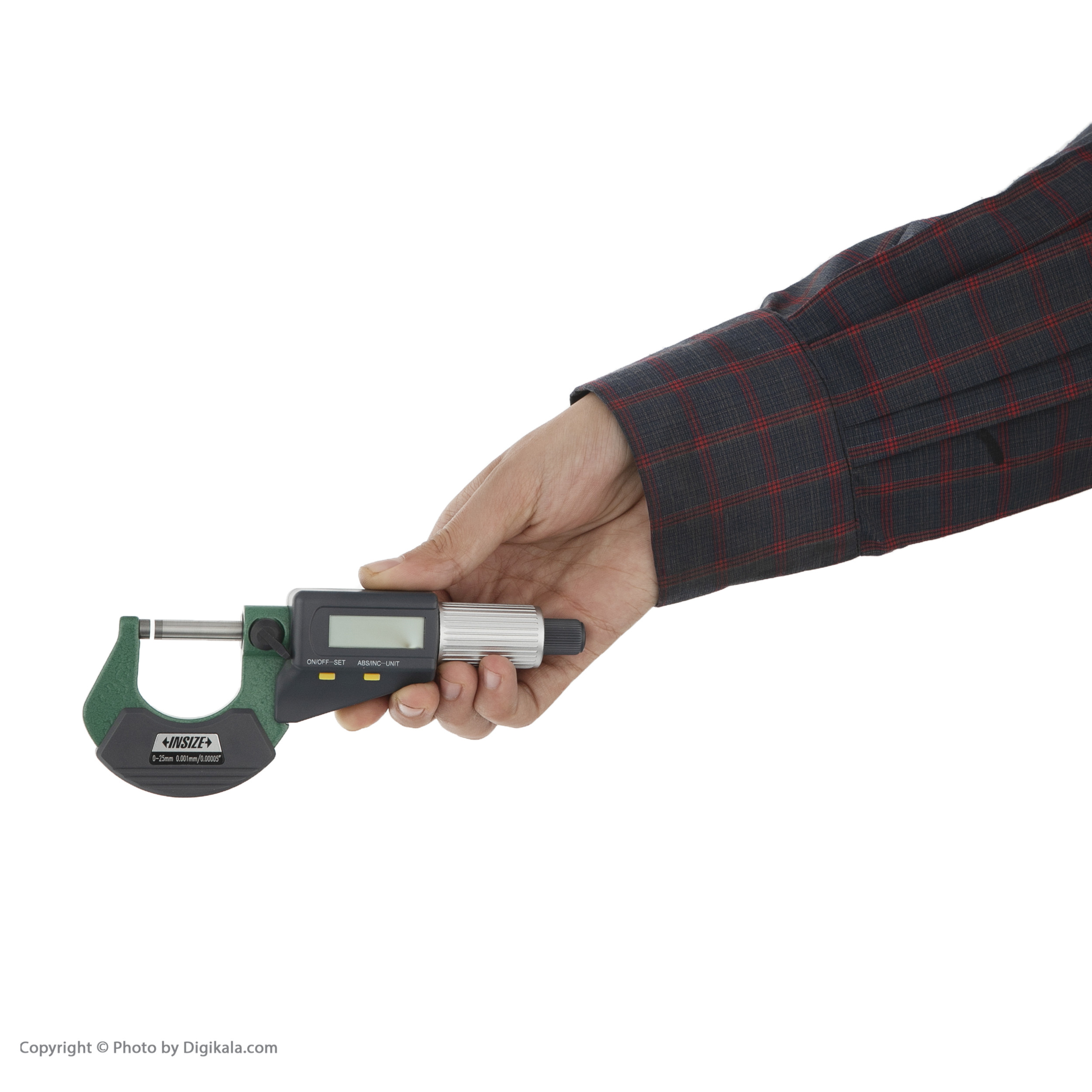 میکرومتر دیجیتال اینسایز کد 25A-3109 گستره 25-0 میلیمتر