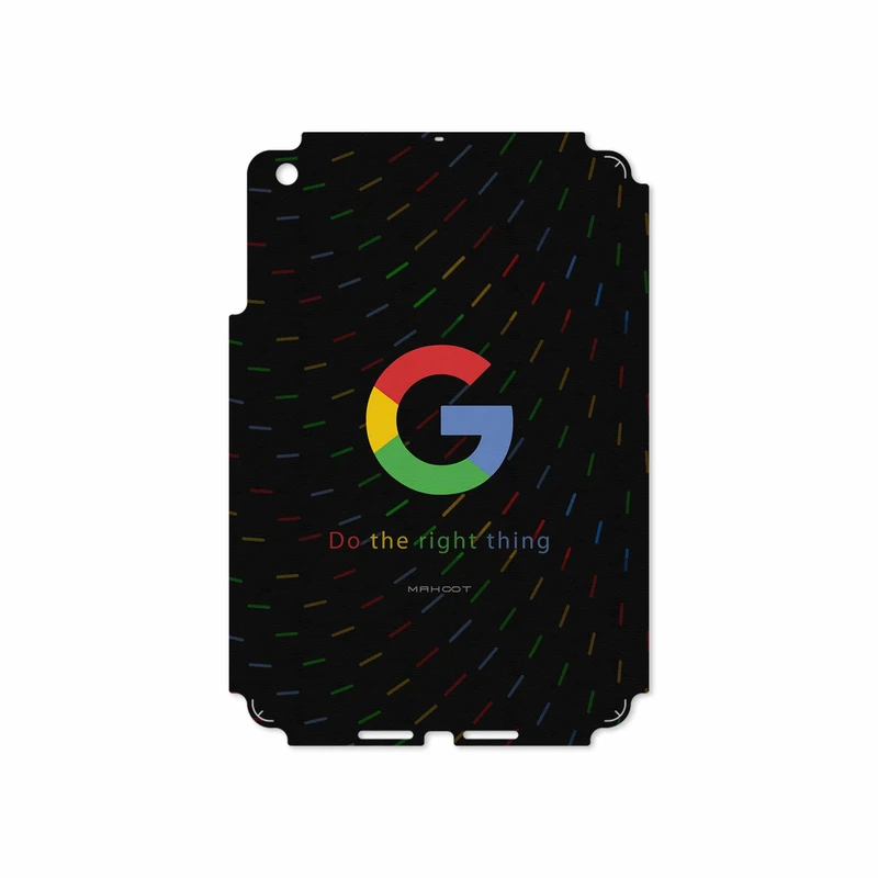برچسب پوششی ماهوت مدل Google-Logo مناسب برای تبلت اپل iPad mini 2012 A1432