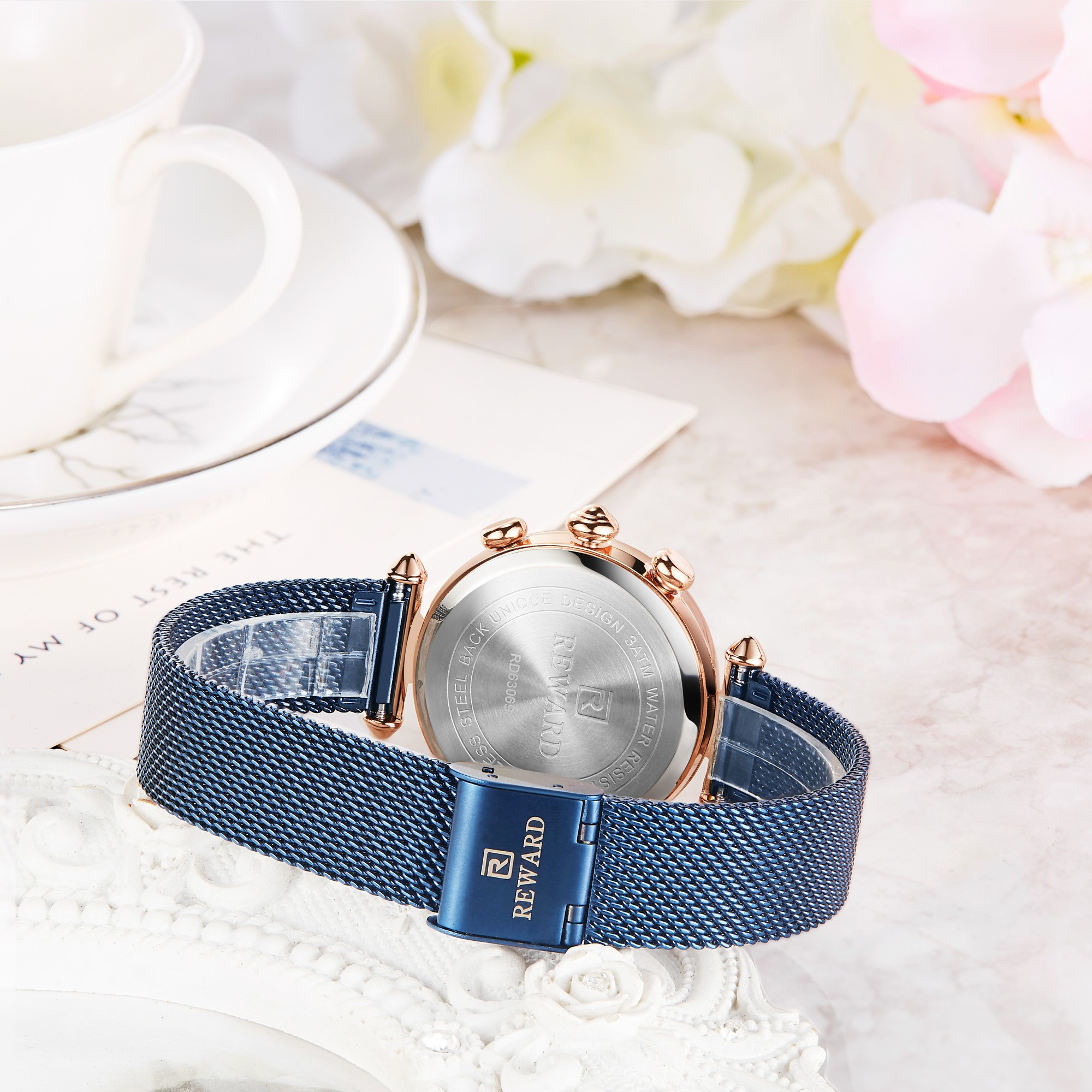 ساعت مچی عقربه ای دخترانه ریوارد مدل RW63069