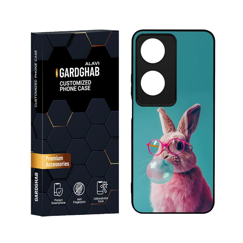 کاور گارد قاب علوی مدل دور ژله ای فانتزی مناسب برای گوشی موبایل آنر X7B 4G