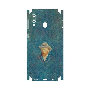 MAHOOT Self portrait with a gray felt hat-FullSkin Cover Sticker for Samsung Galaxy M20