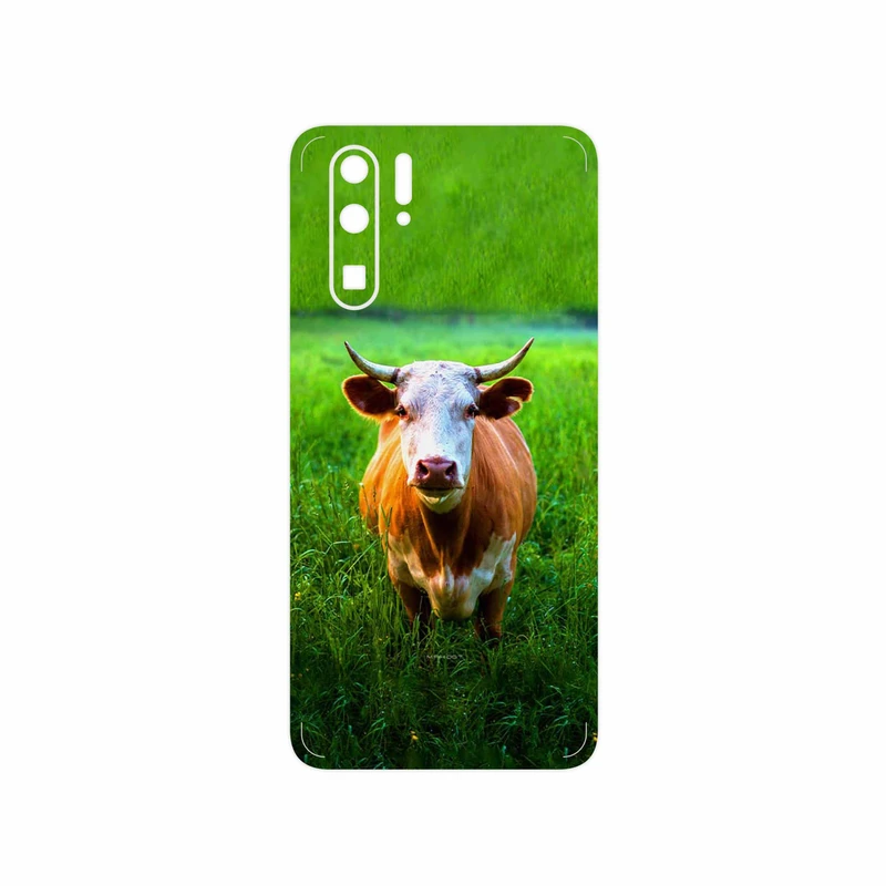 برچسب پوششی ماهوت مدل Cow مناسب برای گوشی موبایل هوآوی P30 Pro