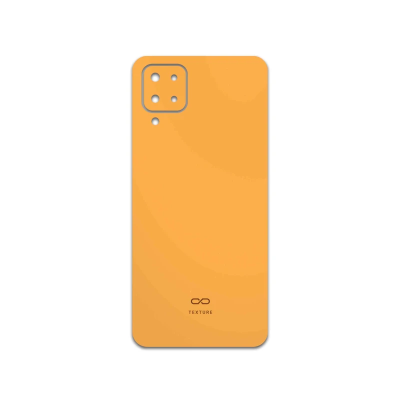 برچسب پوششی ماهوت مدل Matte-Orange مناسب برای گوشی موبایل سامسونگ Galaxy F12